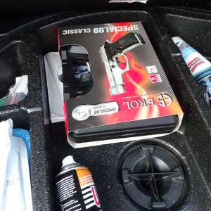 Pistol cu gaz fără documente legale, descoperit la P.T.F. Calafat