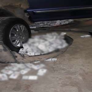 Ţigări de contrabandă, descoperite la frontieră