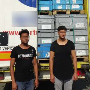 Un cetățean din Afganistan și unul din Bangladesh ascunși într-un camion, descoperiți la P.T.F. Giurgiu