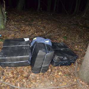 Peste 24.000 pachete țigări confiscate la frontiera de nord