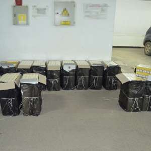 Peste 24.000 pachete țigări confiscate la frontiera de nord
