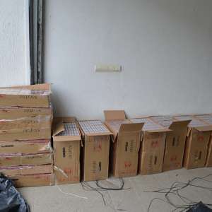Peste 7.500 pachete țigări confiscate la frontiera de nord