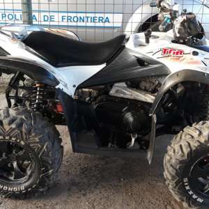 Vehicul de teren (ATV) căutat în Franța,  descoperit de poliţiştii de frontieră