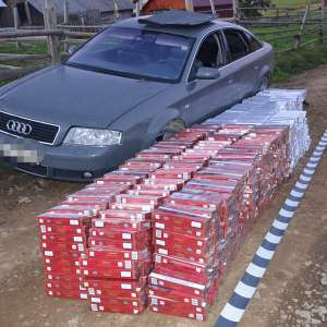 Aproximativ 30.000 pachete țigări confiscate la frontiera de nord