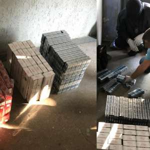 Țigări de contrabandă confiscate de polițiștii de frontieră severineni