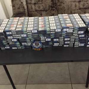 Peste 16.000 pachete cu țigări confiscate la frontiera de nord