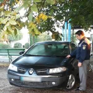 Autoturism căutat de autoritățile din Franța, depistat în P.T.F. Albița