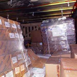 Cetățean irakian descoperit ascuns într-un camion la P.T.F. Giurgiu