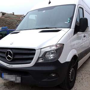 Microbuz căutat de autorităţile din Belgia, descoperit la P.T.F. Calafat