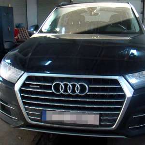 Autoturism Audi Q7,căutat de autoritățile din Polonia, descoperit în P.T.F. Siret