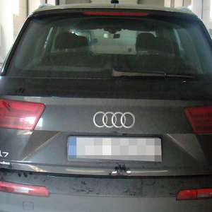 Autoturism Audi Q7,căutat de autoritățile din Polonia, descoperit în P.T.F. Siret