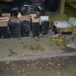 Aproximativ 8.500 de pachete cu țigări, confiscate la frontiera de nord