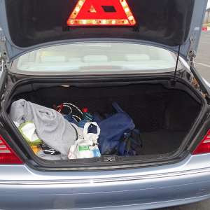 Migrant sirian ascuns în portbagajul unui autoturism, depistat la P.T.F. Giurgiu