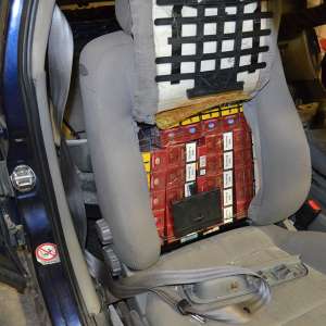 Peste 16.800 pachete ţigări confiscate în urma unei percheziții și a unor acțiuni la frontiera de nord