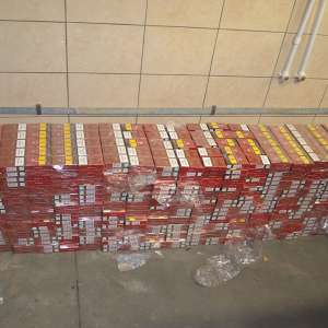 Peste 16.800 pachete ţigări confiscate în urma unei percheziții și a unor acțiuni la frontiera de nord