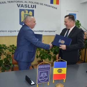 Întâlnire de lucru româno-moldoveană, la Huşi