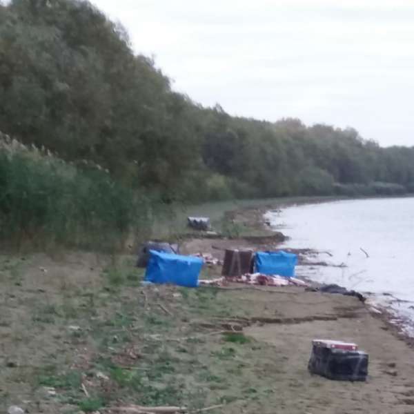 Peste 10.600 de pachete cu țigări de contrabandă, descoperite pe Braţul Chilia al Dunării