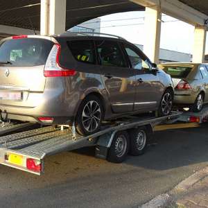 Autoturism căutat de autoritățile din Belgia, descoperit la P.T.F. Giurgiu