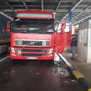 Autocamion radiat din circulație de autoritățile portugheze, descoperit în P.T.F. Albiţa