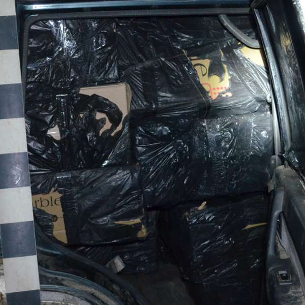 19.000 de pachete cu țigări confiscate la frontiera de nord