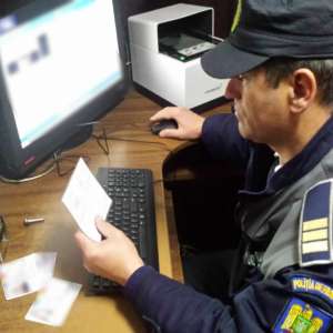 Autoturism Toyota RAV4, radiat din circulație de autoritățile belgiene, descoperit în P.T.F. Albiţa