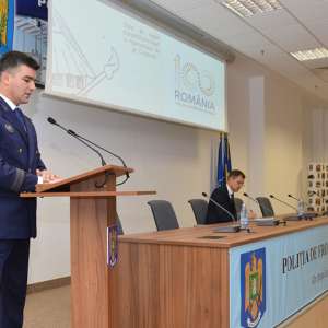 Eveniment dedicat Centenarului Marii Uniri şi preluării preşedinţiei Consiliului Uniunii Europene, organizat de către Politia de Frontieră Română