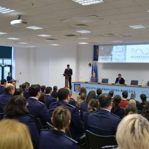 Eveniment dedicat Centenarului Marii Uniri şi preluării preşedinţiei Consiliului Uniunii Europene, organizat de către Politia de Frontieră Română