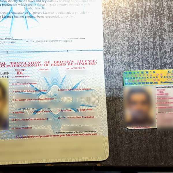 Cetăţean român depistat la volan cu permis de conducere nerecunoscut de statul român