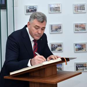 Vizita şefului Administraţiei Serviciului Frontierei de Stat a Ucrainei la sediul IGPF