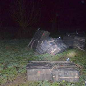 Țigări descoperite la frontiera verde și în punctele de trecere a frontierei