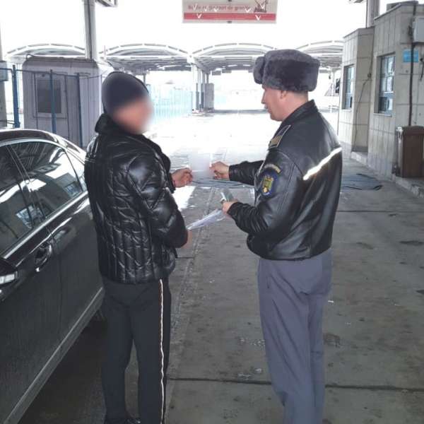 Certificat  I.T.P. fals, descoperit de poliţiştii de frontieră din cadrul P.T.F. Galaţi rutier