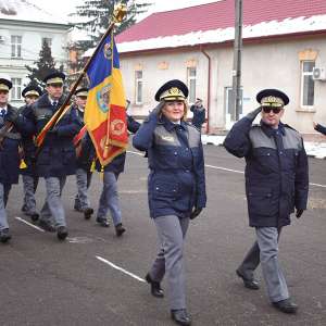 O nouă promoţie de elevi a depus jurământul militar la Şcoala ”Avram Iancu” Oradea
