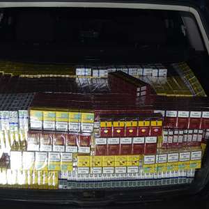 Țigări în valoare de 75.300 lei confiscate la frontiera de nord