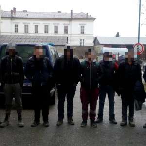 Patruzeci și unu de cetățeni străini depistați, în timp ce  intenţionau să treacă ilegal frontiera