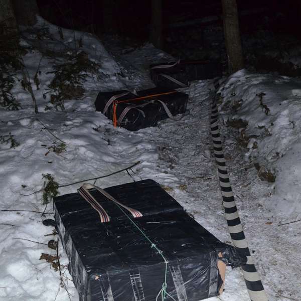 Țigări descoperite la frontiera de nord