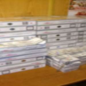 Ţigări de contrabandă ascunse în podeaua unui vagon de tren