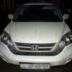 Autoturism neîmatriculat, descoperit de polițiștii de frontieră giurgiuveni