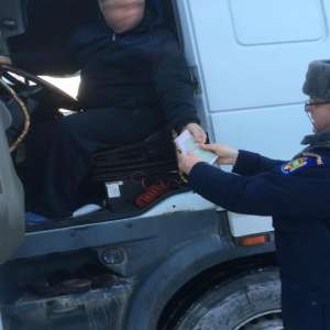 Autocamioane radiate din circulație de autoritățile belgiene, descoperite în Albiţa