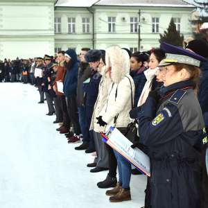 Peste 1.000 de candidaţi participă la concursul de admitere organizat de Şcoala de Pregătire a Agenţilor de Poliţie de Frontieră „Avram Iancu” - Oradea