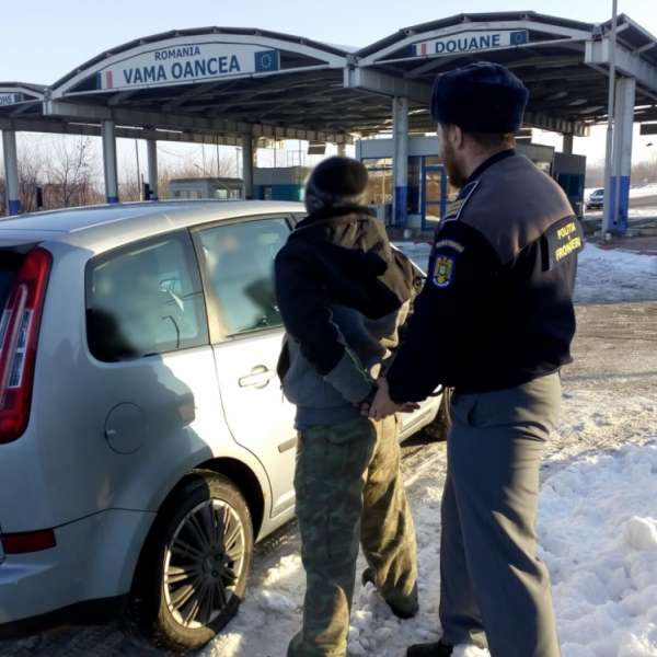 Urmărit internațional, reținut în Punctul de Trecere a Frontierei Oancea