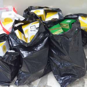 Pachete cu tutun confiscate la frontieră