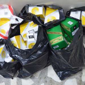 Pachete cu tutun confiscate la frontieră