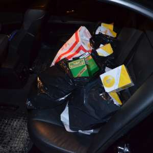 Pachete cu tutun confiscate la frontieră