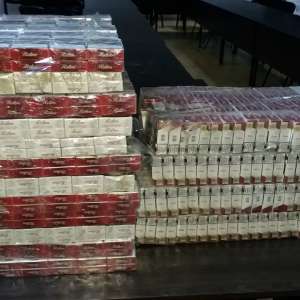 Țigări de contrabandă, descoperite la frontieră