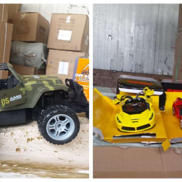 Bunuri contrafăcute în valoare de peste 420.000 lei, confiscate în Portul Constanţa Sud Agigea