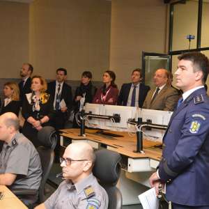 Mai mulți miniștri de interne au vizitat azi Centrul Operațional al Poliției de Frontieră