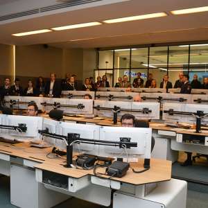 Mai mulți miniștri de interne au vizitat azi Centrul Operațional al Poliției de Frontieră