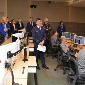 Mai mulți miniștri de interne au vizitat azi Centrul Operațional al Poliției de Frontieră