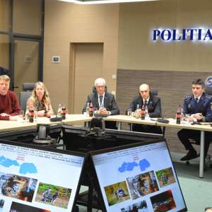 Mai mulți miniștri de interne au vizitat azi Centrul Operațional al Poliției de Frontieră