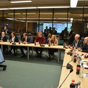 Mai mulți miniștri de interne au vizitat azi Centrul Operațional al Poliției de Frontieră